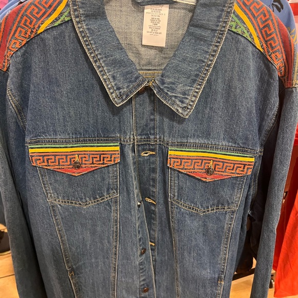 Large  Disney Park Hercules Jean Jacket - Picture 5 of 7